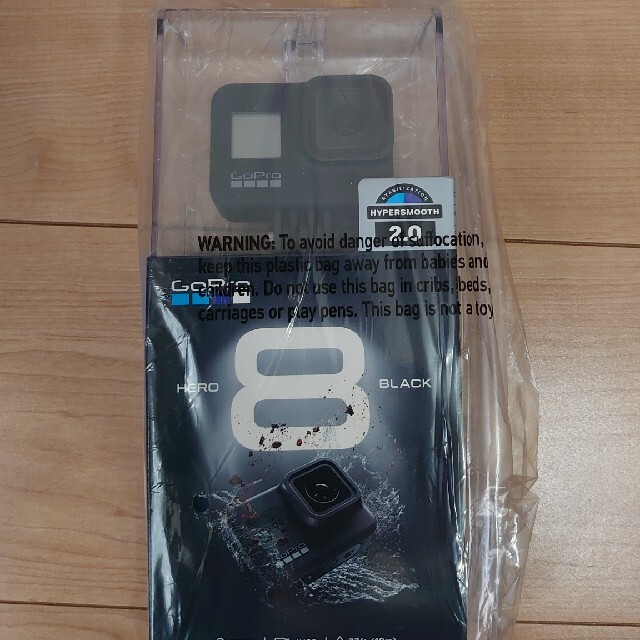 ビデオカメラgopro hero8 black 新品未使用！