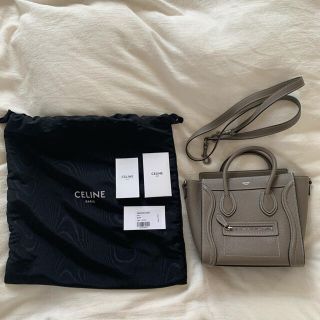 セリーヌ(celine)のセリーヌ ナノ ラゲージ/スリ(LOEWEのミニ香水付き)(ショルダーバッグ)