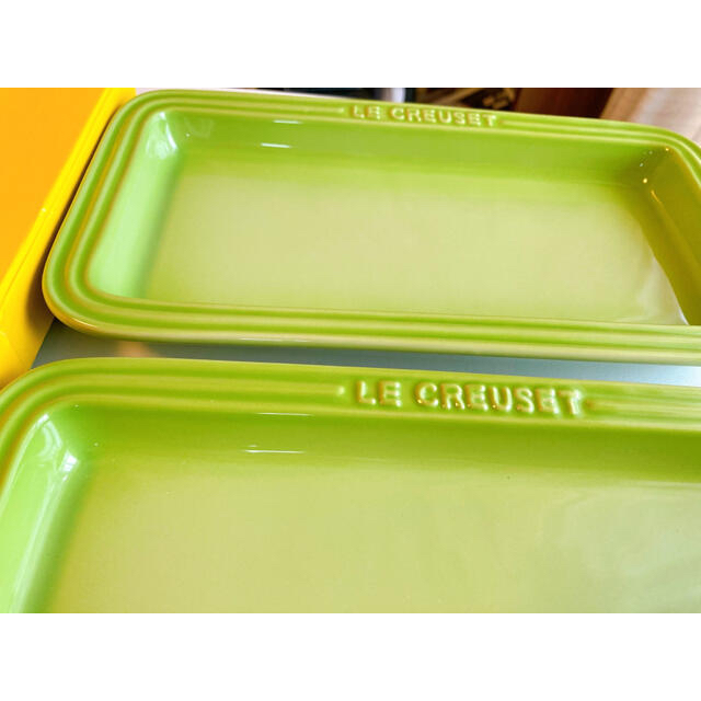 LE CREUSET(ルクルーゼ)の【新品】ル・クルーゼ  レクタンギュラー  プレート インテリア/住まい/日用品のキッチン/食器(食器)の商品写真