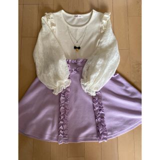 【美品】ワンピース130㎝(ワンピース)