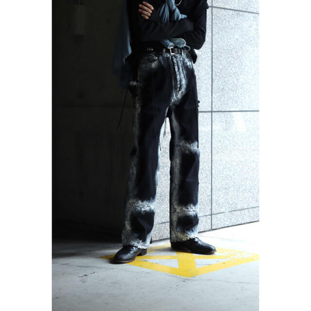 YUKI HASHIMOTO 20aw ペイントデニムtttmsw