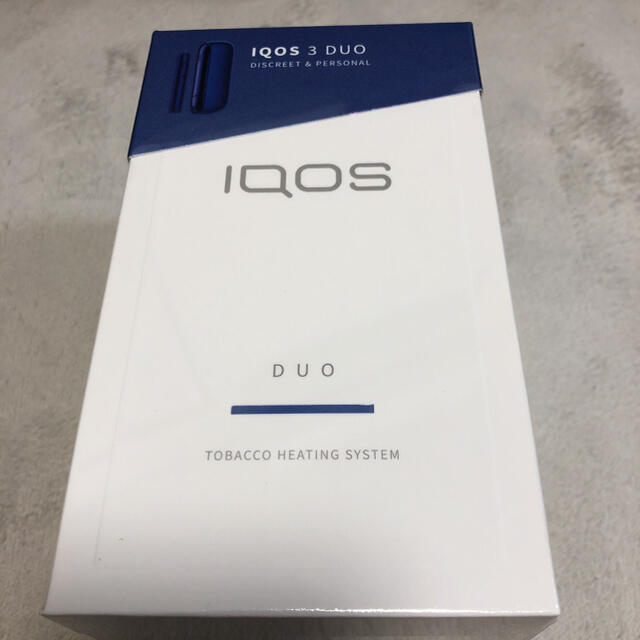 IQOS3　DUO　ステラーブルー　タバコグッズ