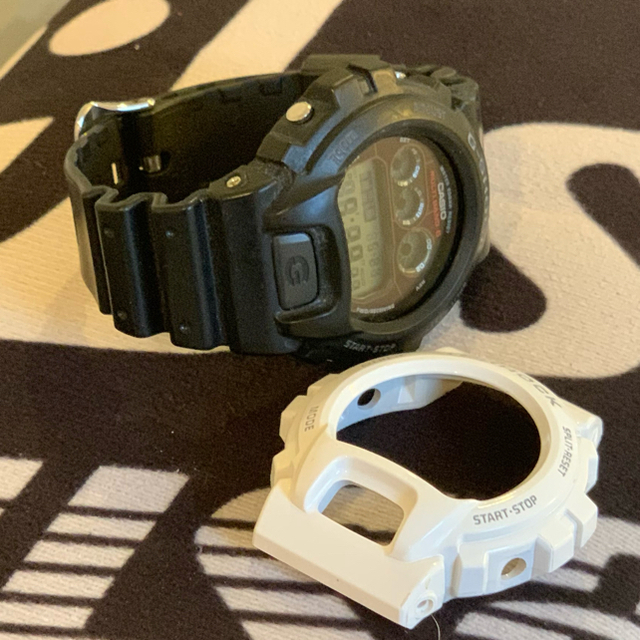 G-SHOCK ジーショック GW-6900-1JF タフソーラー 白カバー付き