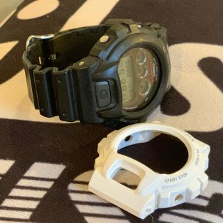 ジーショック(G-SHOCK)のG-SHOCK ジーショック GW-6900-1JF タフソーラー 白カバー付き(腕時計(デジタル))