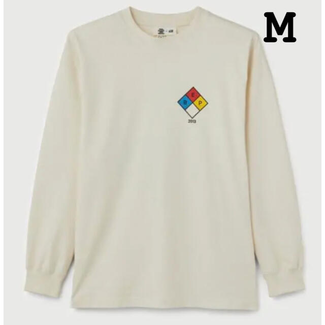 H&M(エイチアンドエム)のH&M BalckEyePatch 白 Mサイズ メンズのトップス(Tシャツ/カットソー(七分/長袖))の商品写真