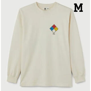 エイチアンドエム(H&M)のH&M BalckEyePatch 白 Mサイズ(Tシャツ/カットソー(七分/長袖))