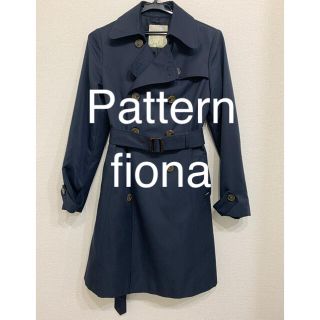 パターンフィオナ(PATTERN fiona)のトレンチコート＊ネイビー＊Pattern fiona(トレンチコート)