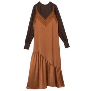 アメリヴィンテージ(Ameri VINTAGE)のAMERI VINTAGE LADY LAYERED CAMI DRESS(ロングワンピース/マキシワンピース)