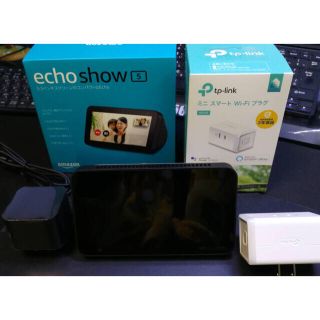 エコー(ECHO)のEcho Show 5 /スマートプラグ/echo dot(ホワイト)セット❣️(スピーカー)