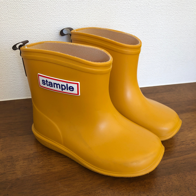 レインブー stample 14cm 長靴 ☛まうので