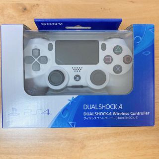 プレイステーション4(PlayStation4)の ワイヤレスコントローラー (DUALSHOCK 4) グレイシャー・ホワイト(その他)