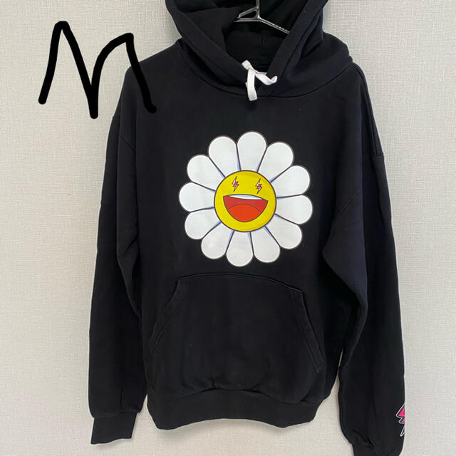 J Balvin × Takashi Murakami HOODIE black