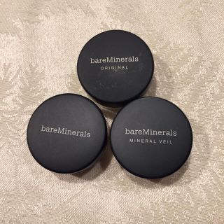 ベアミネラル(bareMinerals)のベアミネラルミニサイズ 3点セット(ファンデーション)