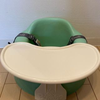 バンボ(Bumbo)のバンボ　テーブル付き　ベルト付き　グリーン(その他)