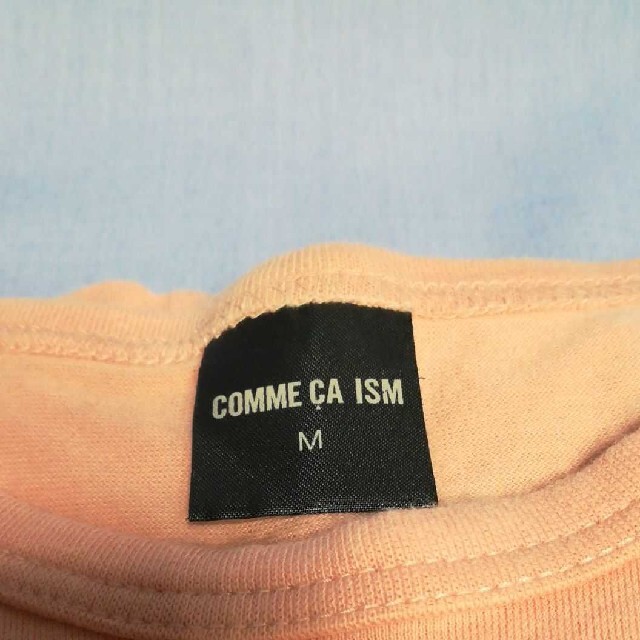 COMME CA ISM(コムサイズム)の【 コムサイズム 】 長袖 Tシャツ ( ピンク・M ) レディースのトップス(Tシャツ(長袖/七分))の商品写真