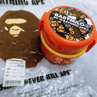 アベイシングエイプ(A BATHING APE)のA BATING APE BABY MILO 二段弁当箱/ランチボックス(弁当用品)