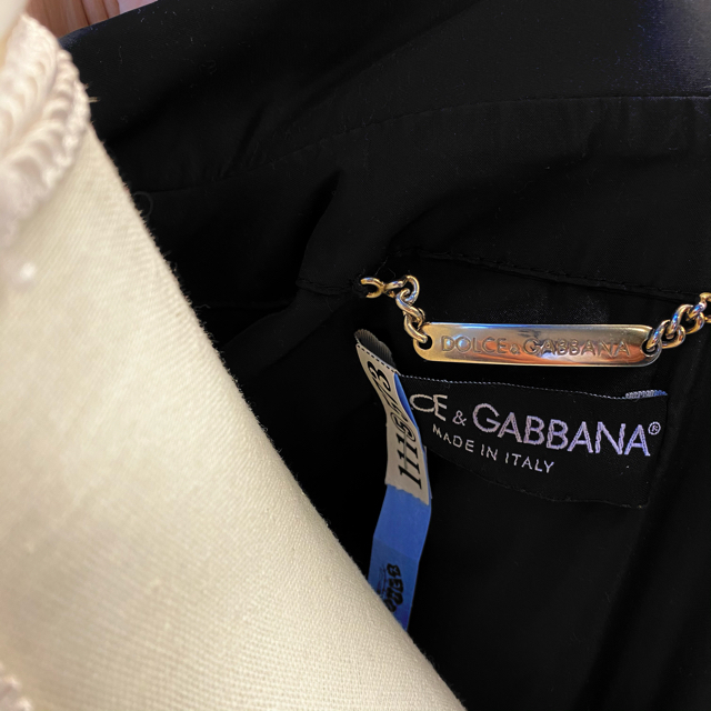 DOLCE&GABBANA(ドルチェアンドガッバーナ)のDolce&Gabbana ドルガバ ロングコート シルク トレンチコート レディースのジャケット/アウター(トレンチコート)の商品写真