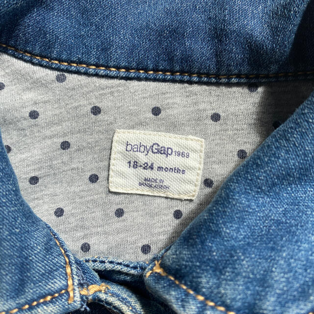 babyGAP(ベビーギャップ)のジージャン　babyGap キッズ/ベビー/マタニティのキッズ服男の子用(90cm~)(ジャケット/上着)の商品写真