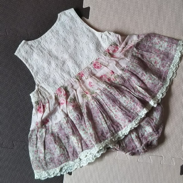 Souris(スーリー)のスーリー ミルキースーツ 90 キッズ/ベビー/マタニティのキッズ服女の子用(90cm~)(ワンピース)の商品写真