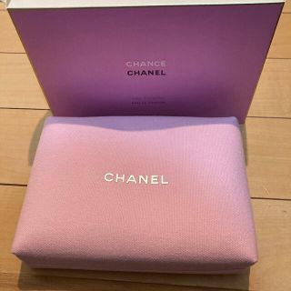 シャネル(CHANEL)のCHANEL CHANCE 非売品 ポーチ ピンク(ポーチ)