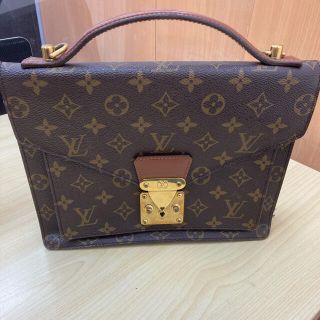 ルイヴィトン(LOUIS VUITTON)のルイヴィトン   モンソー　モノグラム (ショルダーバッグ)