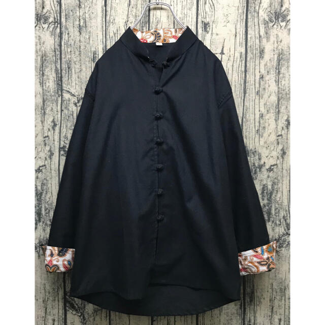 China shirt black Ⅱ メンズのトップス(シャツ)の商品写真