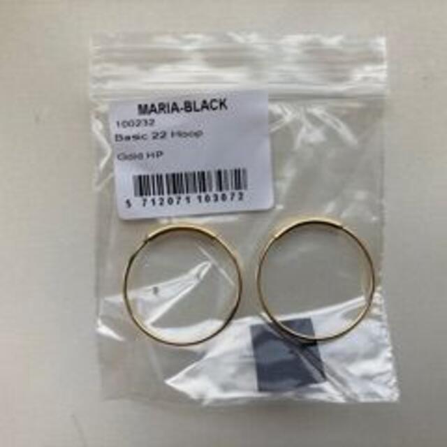 Maria Black 　Basic 22 hoop　イヤリング　ゴールド 1