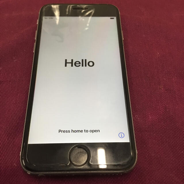 iPhone 6s Space Gray 64 GB SIMフリー