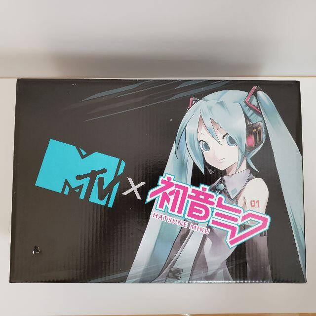 新品28cm MTV×初音ミクコラボ限定スニーカー ブラック メンズの靴/シューズ(スニーカー)の商品写真