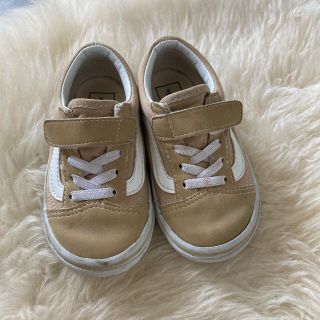 ヴァンズ(VANS)のヴァンズ　VANS  オールドスクール　ベージュ　15cm(スニーカー)