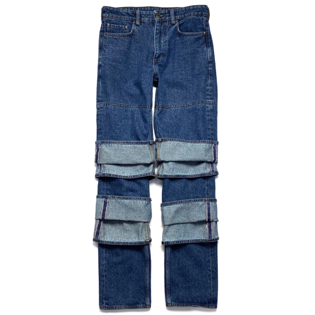 【12月スーパーSALE 15%OFF】 y/project  Jeans Cuff Multi Classic 21ss デニム/ジーンズ