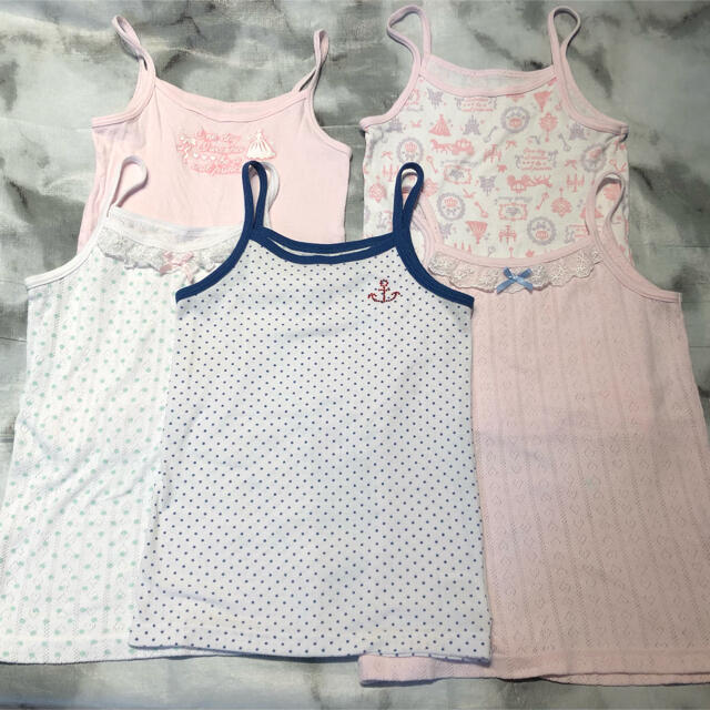 肌着　キャミソール　110サイズ キッズ/ベビー/マタニティのキッズ服女の子用(90cm~)(下着)の商品写真