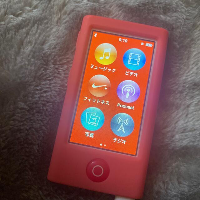 第7世代　ipod nano 16Gb ピンクソフトカバー付き