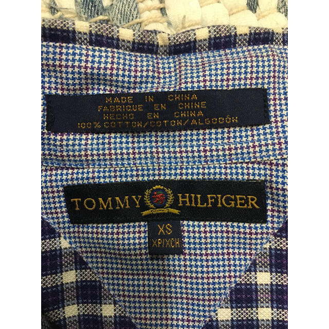 TOMMY HILFIGER(トミーヒルフィガー)のTOMMY HILFIGER トミーヒルフィガー チェックシャツ オーバーサイズ メンズのトップス(シャツ)の商品写真