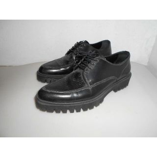 21032● ZARA MAN シューズ 45 29.5cm ブラック ザラマン(その他)