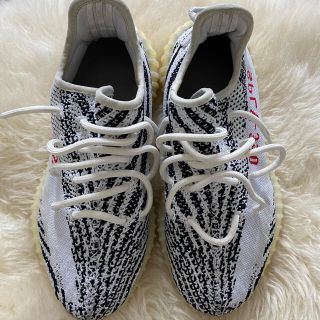 アディダス(adidas)のyeezy boost350 V2 zebra ゼブラ　25.5cm(スニーカー)