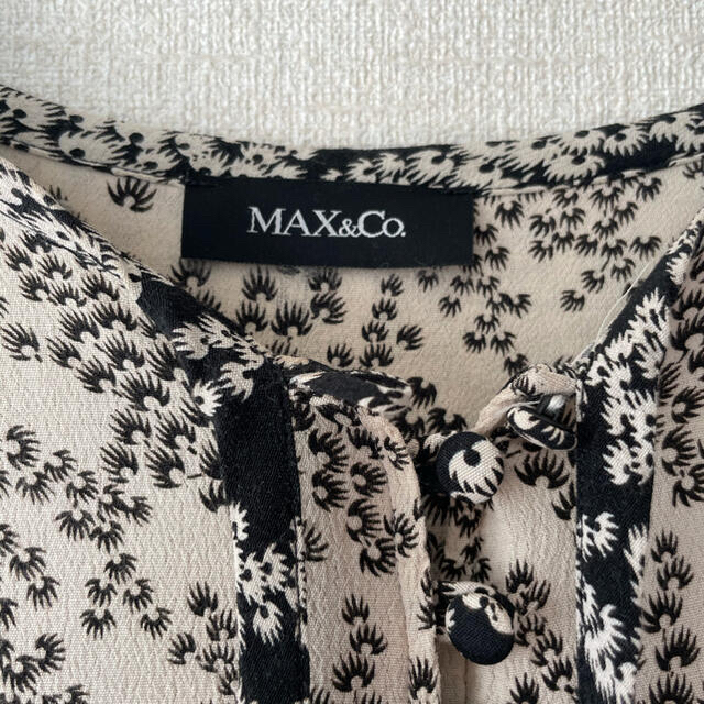 Max & Co.(マックスアンドコー)のマックスアンドコー　花柄ブラウス レディースのトップス(シャツ/ブラウス(半袖/袖なし))の商品写真