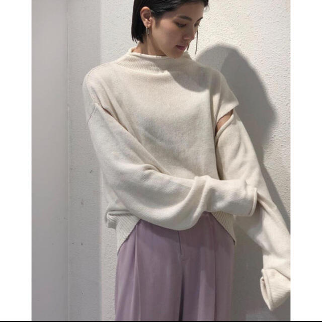 TODAYFUL(トゥデイフル)のTODAYFUL Sleeve Slit Knit レディースのトップス(ニット/セーター)の商品写真