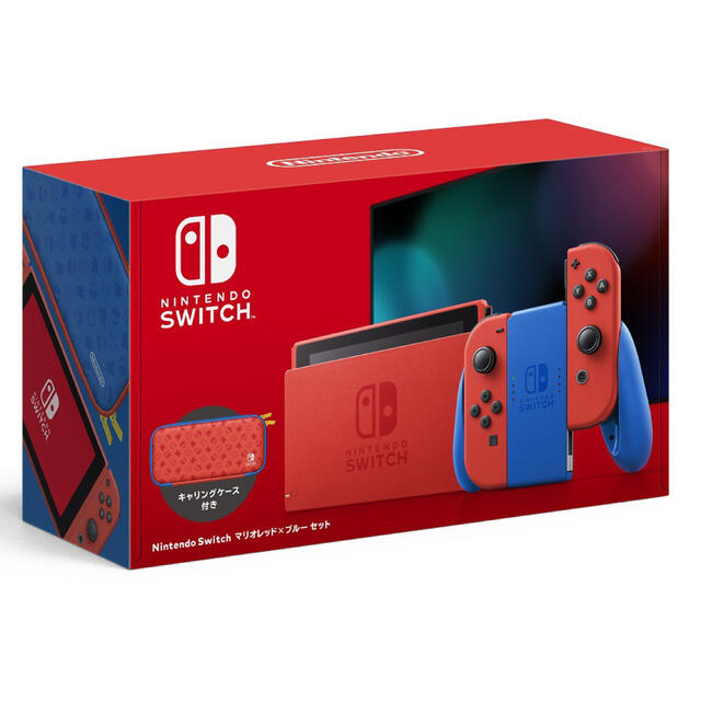 家庭用ゲーム機本体Nintendo Switch マリオレッド×ブルー