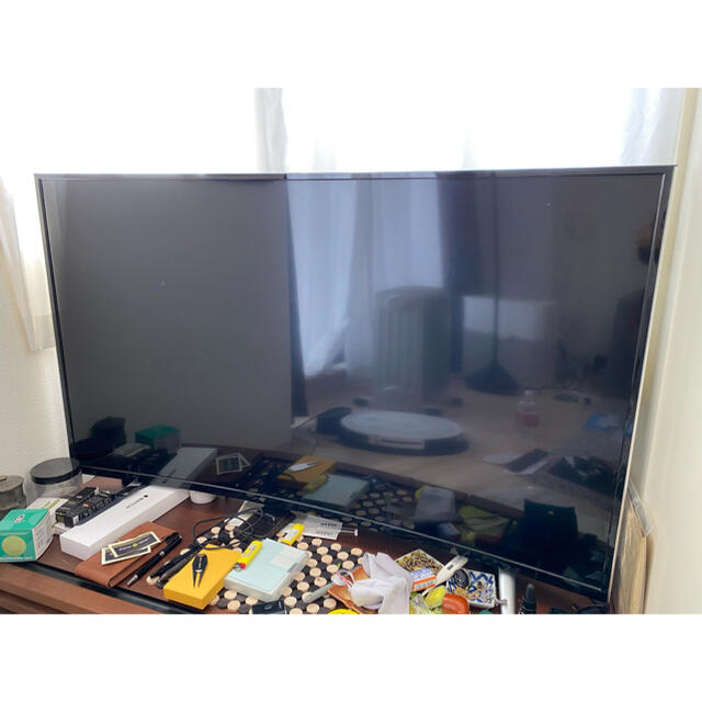 48V型 地上・BS・110度CSデジタル フルハイビジョン曲面液晶テレビスマホ/家電/カメラ