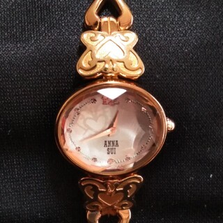 アナスイ(ANNA SUI)の週末価格☆アナスイ　ピンクゴールド　時計(腕時計)