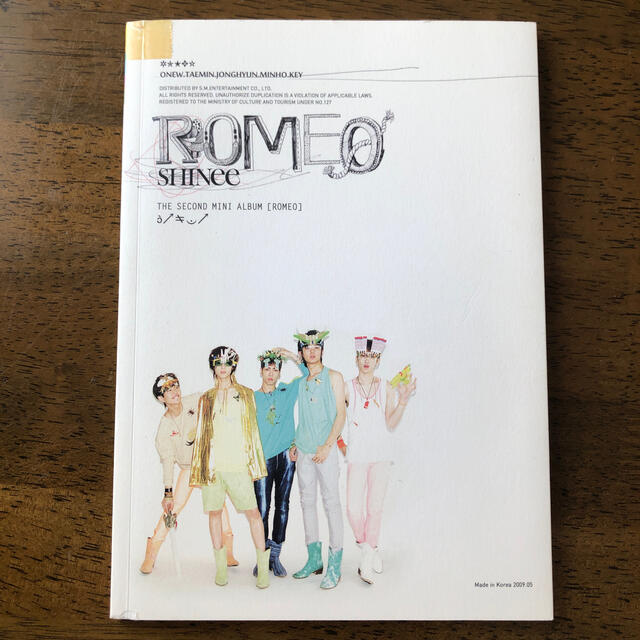 SHINee(シャイニー)のSHINee ROMEO ♡ テミン エンタメ/ホビーのCD(K-POP/アジア)の商品写真