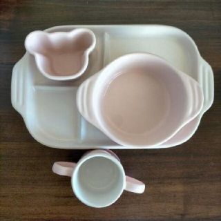 ルクルーゼ(LE CREUSET)のル・クルーゼ ベビー食器セット(離乳食器セット)