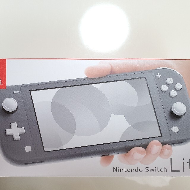 Nintendo Switch lite　本体　グレー