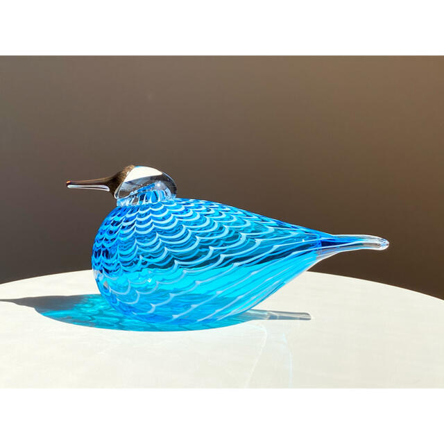 iittala(イッタラ)のQuendelon Turquoise イッタラ バード オイバ ・トイッカ インテリア/住まい/日用品のインテリア小物(置物)の商品写真