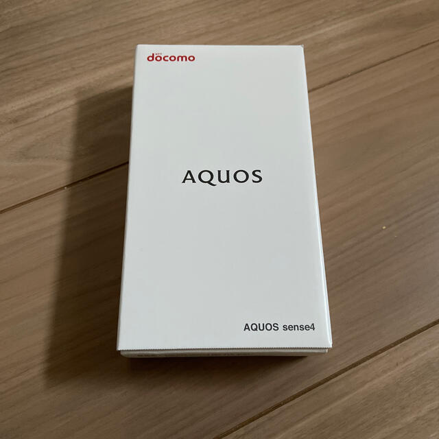 AQUOS(アクオス)の【未使用】ドコモ  AQUOS sense4 SH-41A  ライトカッパー スマホ/家電/カメラのスマートフォン/携帯電話(スマートフォン本体)の商品写真