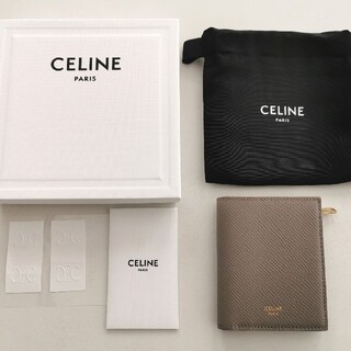 celine - CELINE セリーヌ コンパクトウォレット ペブル 二つ折り財布