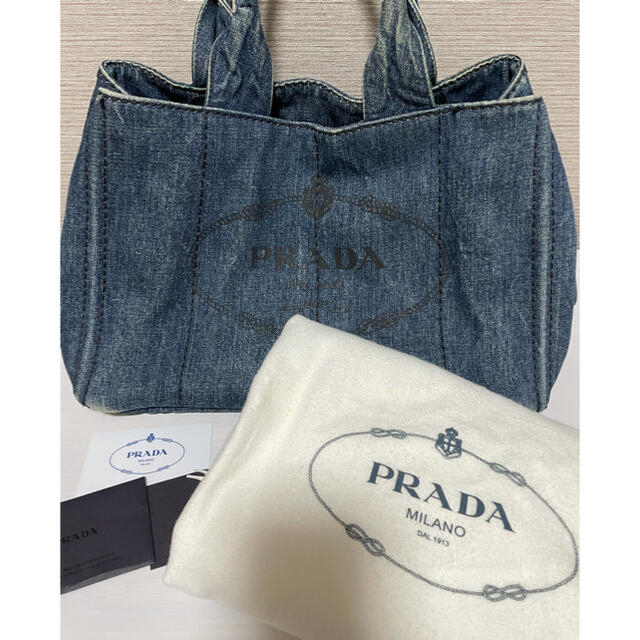 【PRADA】デニムトート