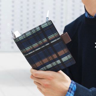 ほぼ日手帳 カバー オリジナルA6 マキノコレクションネイビー