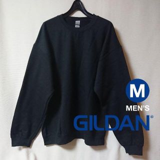 ギルタン(GILDAN)の【新品】GILDAN18000 裏起毛スウェット（ブラック）M(スウェット)